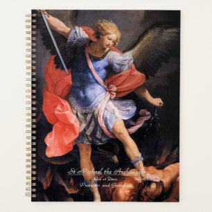 Saint Michael the Archangel with Prayer Planner