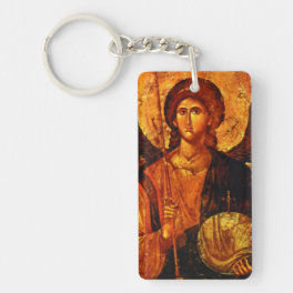 Saint Michael the Archangle Keychain