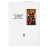Saint Michael Vanguishing the Devil Cards (Back)