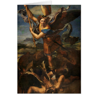 Saint Michael Vanquishing Satan Cards