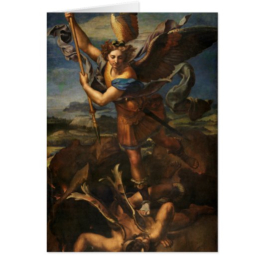 Saint Michael Vanquishing Satan Cards (Front)