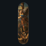 Saint Michael Vanquishing Satan Skateboard Deck<br><div class="desc">Saint Michael Vanquishing Satan by Raphael, 1518.</div>
