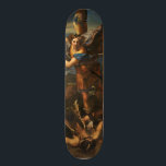 Saint Michael Vanquishing Satan Skateboard Deck<br><div class="desc">Saint Michael Vanquishing Satan by Raphael, 1518.</div>