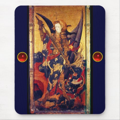 Saint Michael Vanquishing the Devil  Mouse Pad