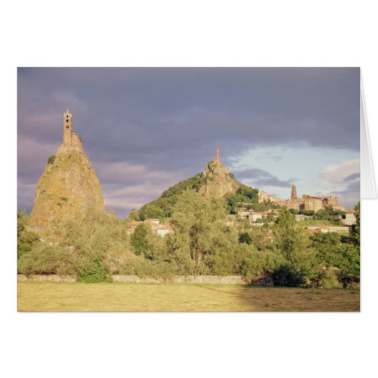 Saint Michel d'Aiguilhe, the Rocher Cards (Front Horizontal)