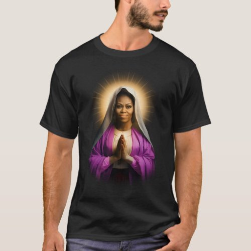 Saint Michelle Obama Prayer T_Shirt