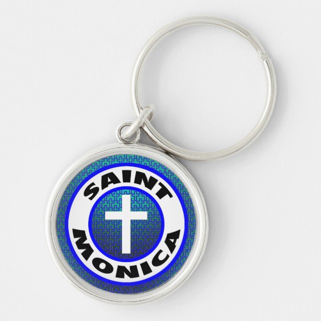 Saint Monica Keychain (Front)