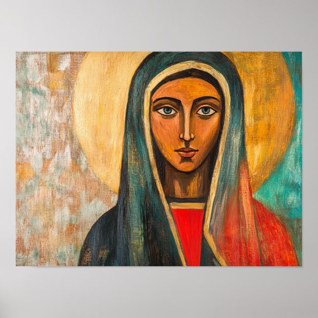 Saint Monica - Mother of Saint Augustine Poster (Front)