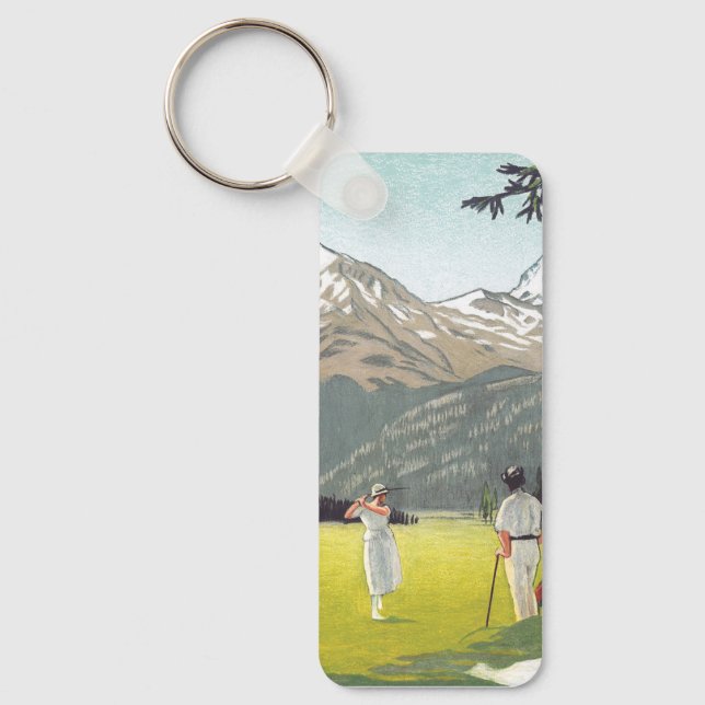Saint Moritz by Emil Cardinaux Keychain (Front)