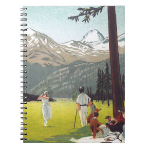 Saint Moritz by Emil Cardinaux Notebook