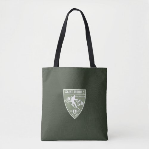 Saint Moritz Switzerland Tote Bag