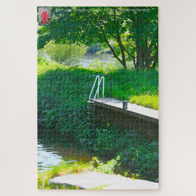 Saint Mullins Graignamanagh Carlow Ireland Jigsaw  Jigsaw Puzzle (Vertical)