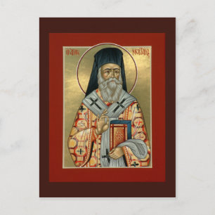 Saint Nektarios Prayer Card