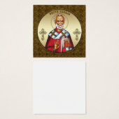 Saint Nicholas (Front & Back)