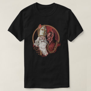Saint Nicholas and Krampus T-Shirt