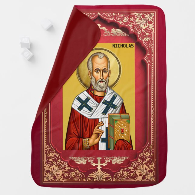 Saint Nicholas Baby Blanket (In Situ)