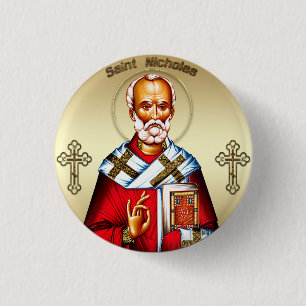 Saint Nicholas Button