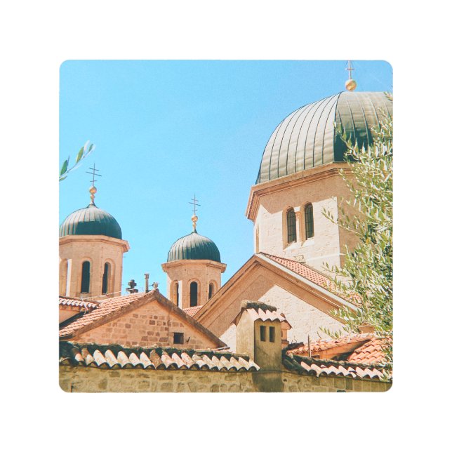 Saint Nicholas' Church - Kotor - Montenegro Metal Print (Front)