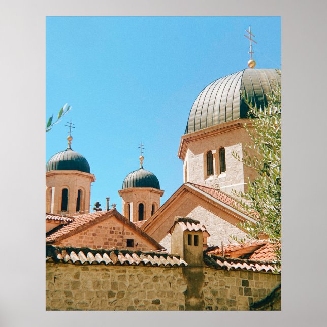Saint Nicholas' Church - Kotor - Montenegro Poster (Front)