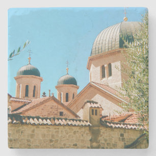 Saint Nicholas' Church - Kotor - Montenegro Stone Coaster