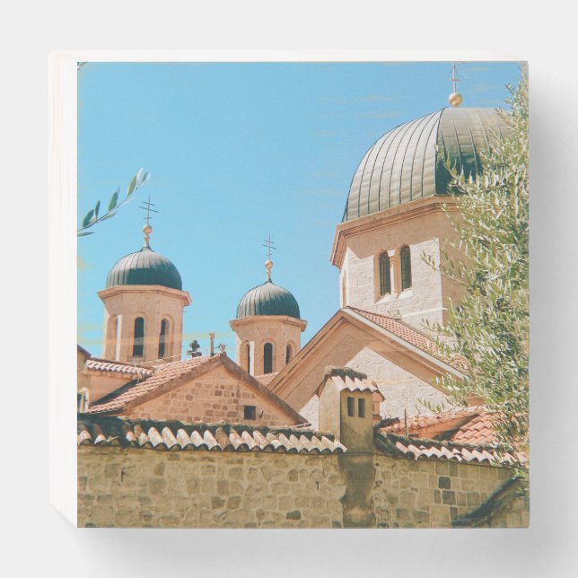 Saint Nicholas' Church - Kotor - Montenegro Wooden Box Sign (Front Horizontal)