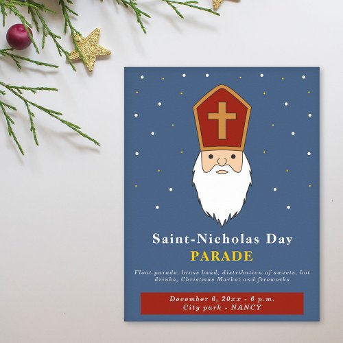 Saint Nicholas Day Parade Custom Poster