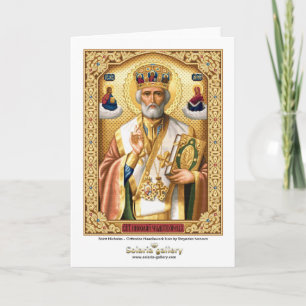 Saint Nicholas — Greeting card