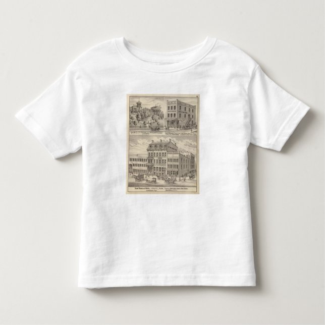 Saint Nicholas Hotel, La Fayette Toddler T-shirt (Front)