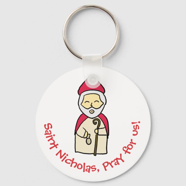 Saint Nicholas Keychain (Front)