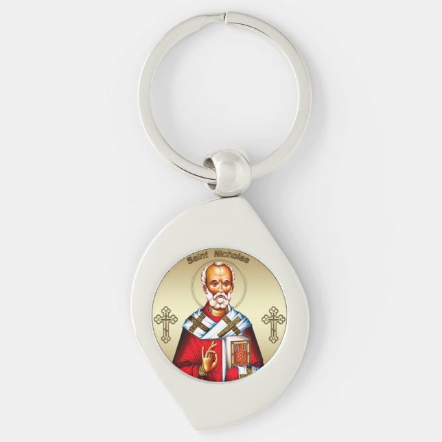 Saint Nicholas Keychain (Front)
