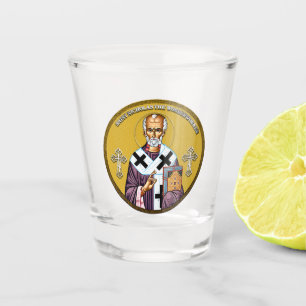 Saint Nicholas Keychain 2 Shot Glass