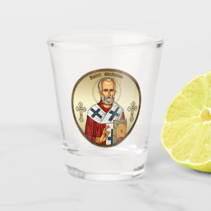 Saint Nicholas Keychain 5 Shot Glass