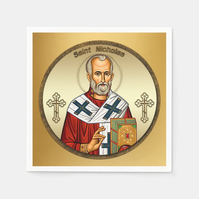 Saint Nicholas Napkins (Front)
