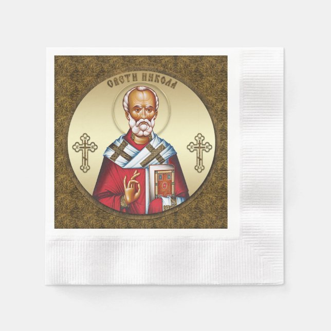 Saint Nicholas Napkins (Front)
