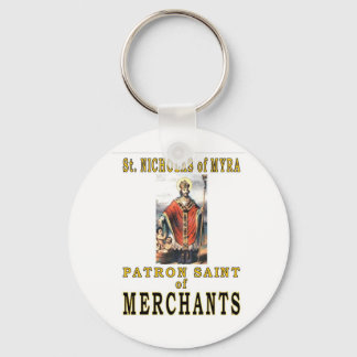 SAINT NICHOLAS of MYRA Keychain