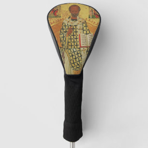 Saint Nicholas of Myra Orthodox Icon Golf Head Cover