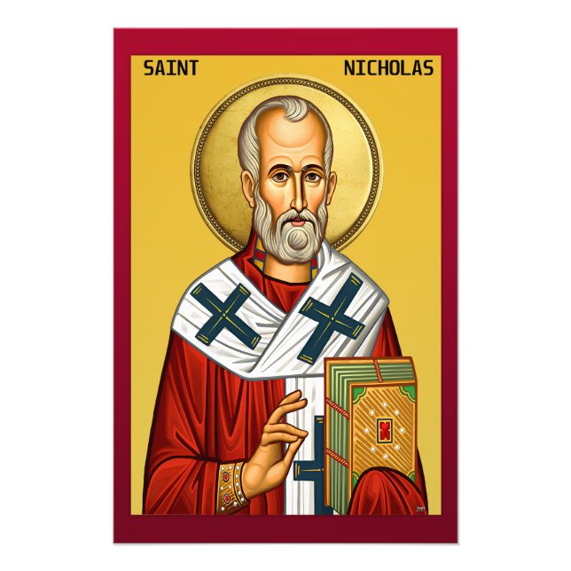 Saint Nicholas  Photo Print (Front)