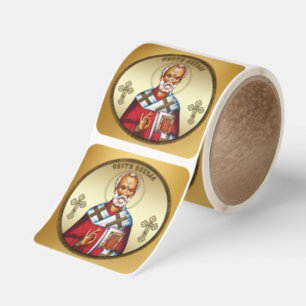 Saint Nicholas Square Sticker