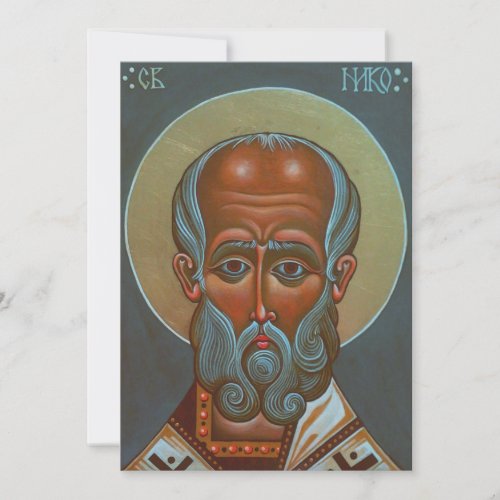 Saint Nicholas the Wonderworker Holiday Card