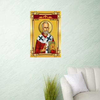 Saint Nicholas Wall Decal