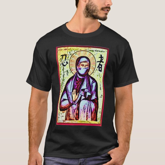 Saint Ninja Dark T-Shirt (Front)