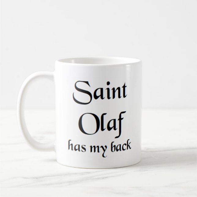 saint olaf coffee mug (Left)