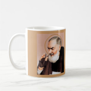 Saint Padre Pio, Catholic Mystic Coffee Mug