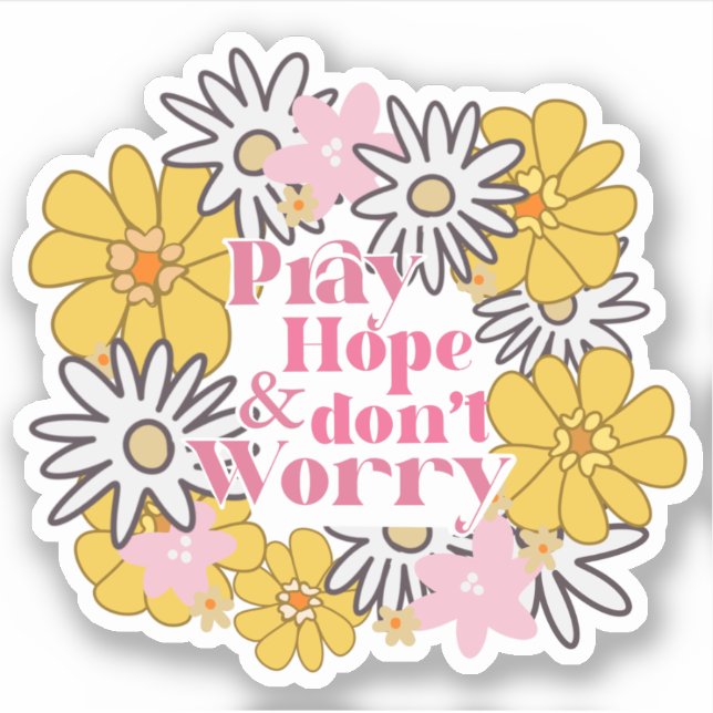 Saint Padre Pio Catholic Quote  Sticker (Front)