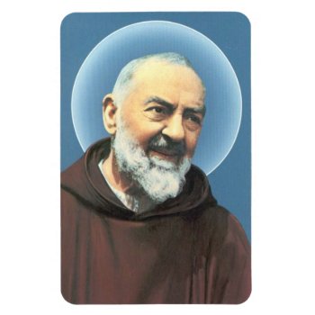 Saint Padre Pio Flexible Magnet by Romanelli at Zazzle