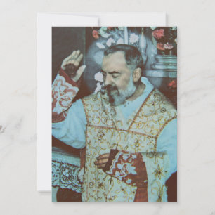 Saint Padre Pio Invitation