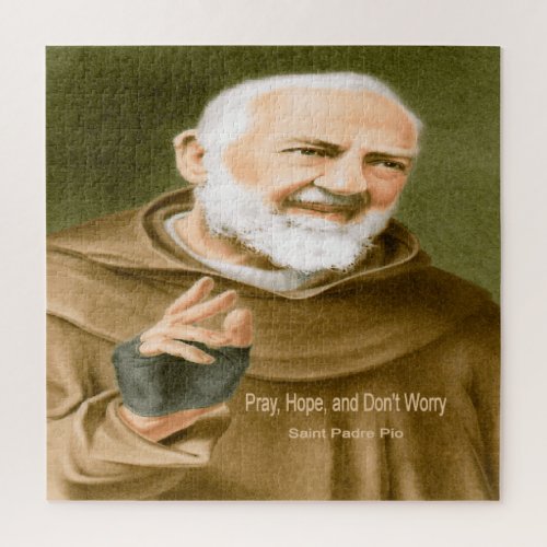 Saint Padre Pio Jigsaw Puzzle