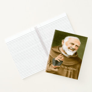 Saint Padre Pio Notebook