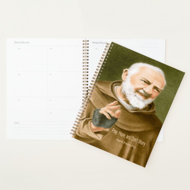 Saint Padre Pio Planner (Display)