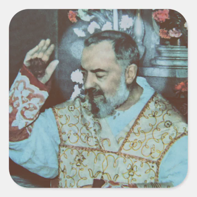 Saint Padre Pio Car Decal